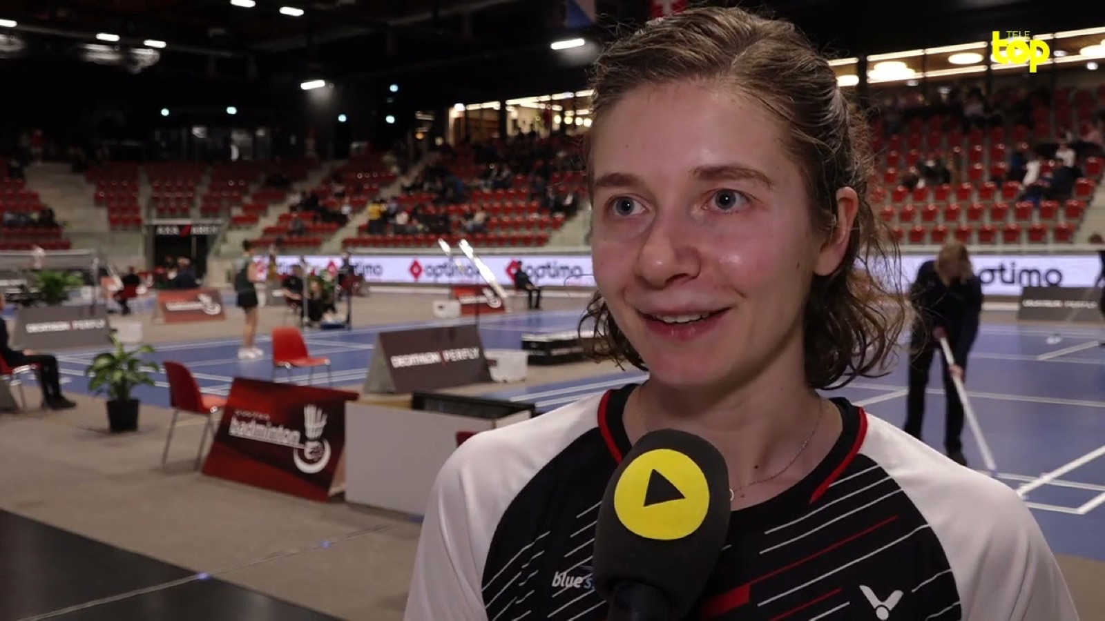Standbild aus dem Badminton-Beitrag