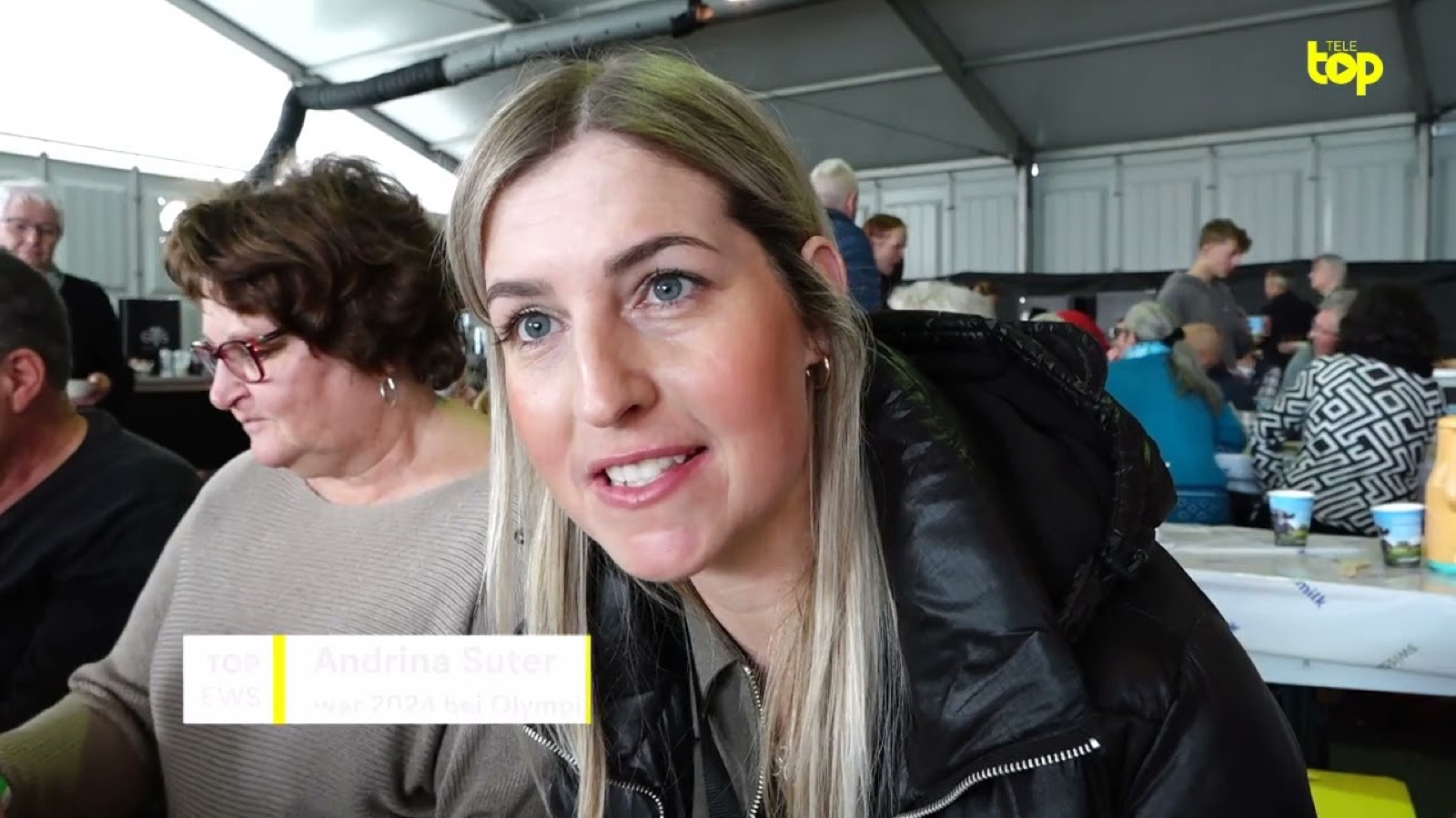 Standbild aus dem Beitrag über Andrina Suter